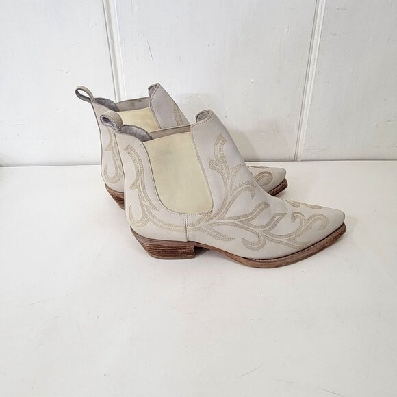 Free People Wayward Western Ankle Boots Women's 8 1/2 - Picture 3 of 8